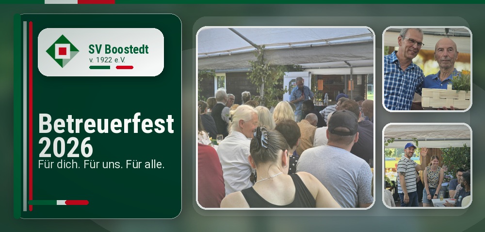 Betreuerfest des SV Boostedt