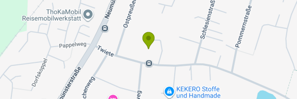 Karte: Schulsportanlage der Grund- und Gemeinschaftsschule Boostedt