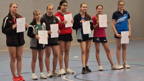 Tischtennis Landesrangliste in Boostedt
