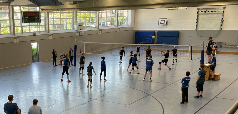 Erstes Turnier der Volleyball Jugend